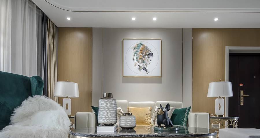 原创这装修太有个性高级灰简约风三房看起来就上档次