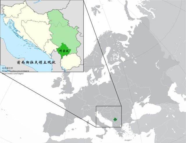 科索沃是一块狭小贫瘠的土地,这块土地位于巴尔干半岛的一角,面积仅