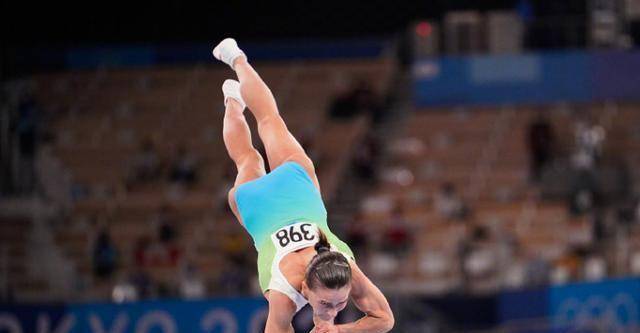 46岁完成最后一跳,这个"拜金"妈妈让所有人泪目_丘索_维金娜_体操