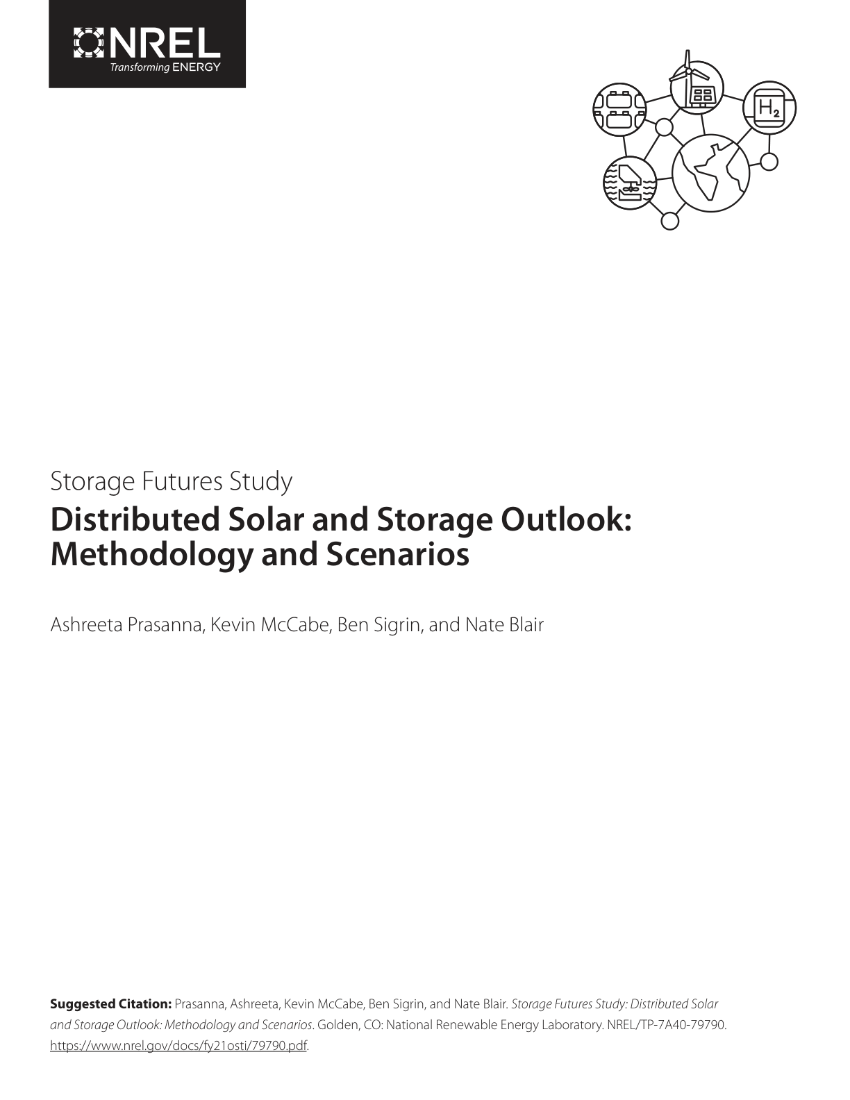 储能未来研究分布式太阳能和储能展望方法与情景附下载