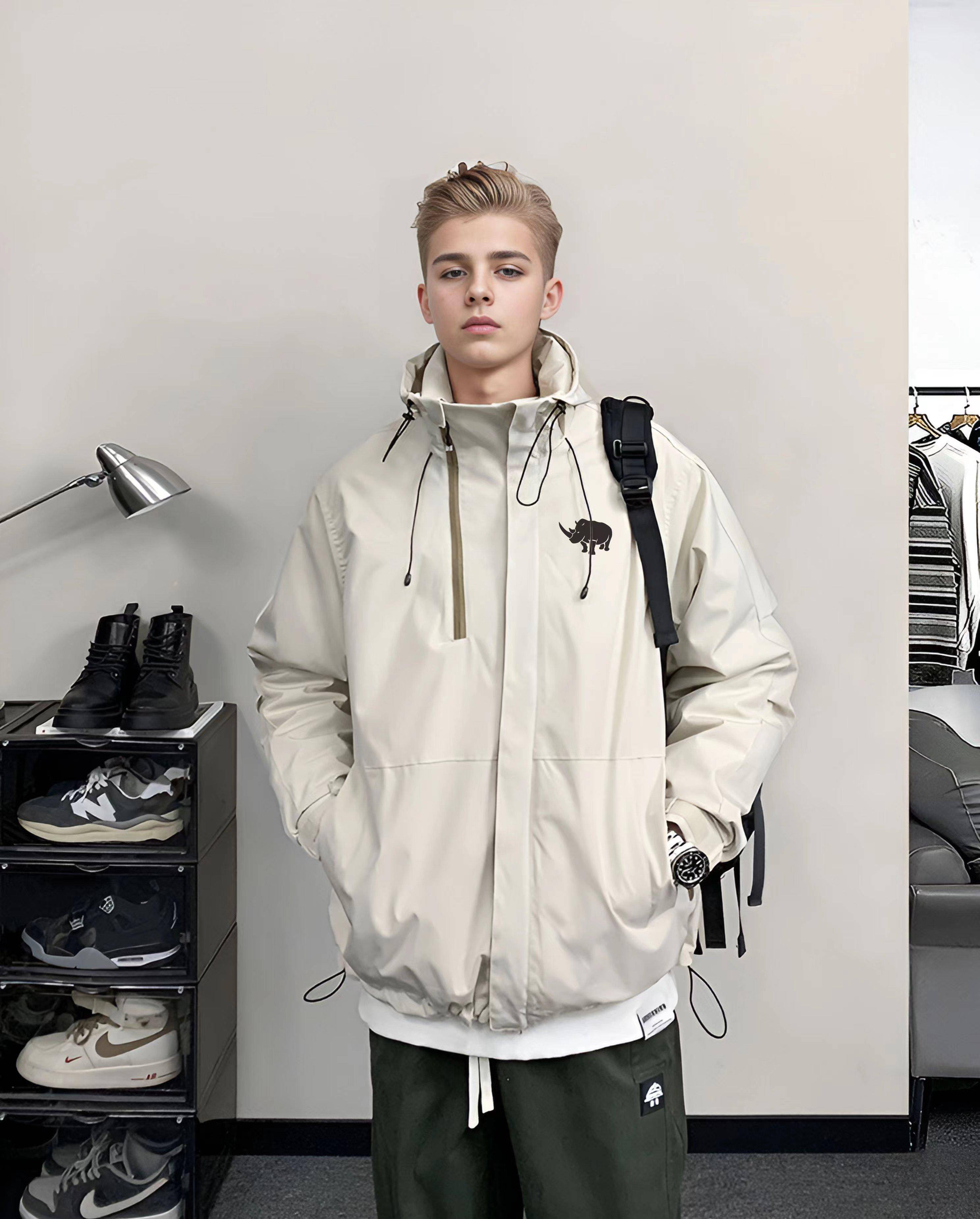 野犀牛服饰:时尚帅气新潮流,引领年轻男性释放野性之美