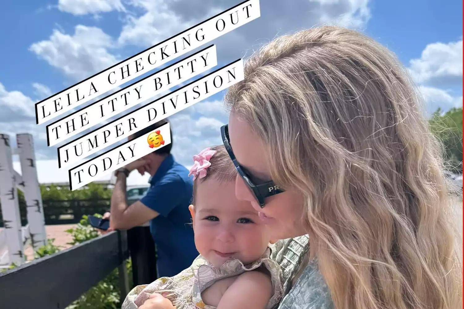 环球天博侃八卦:詹妮弗·盖茨带女儿莱拉参加马术赛事