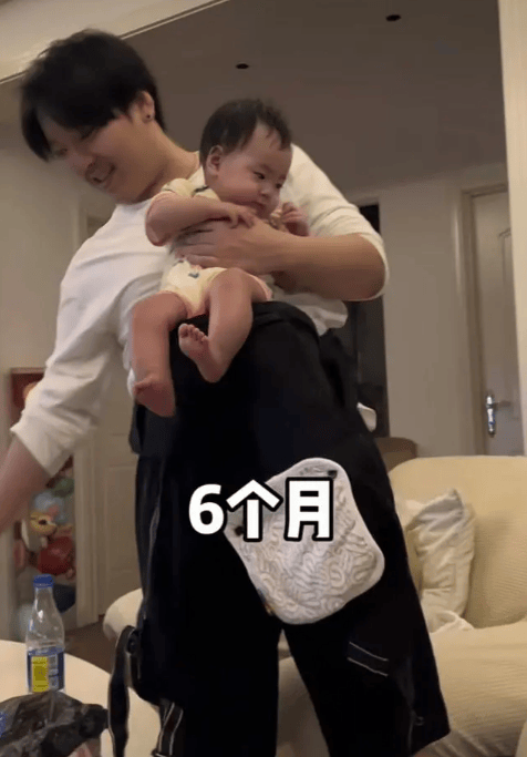 原创奶爸带娃半年从精神小伙变油腻大叔网友感叹果然谁带娃谁憔悴