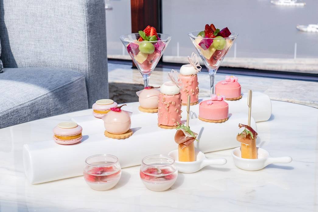 舟山海景皇冠假日酒店樱花主题下午茶