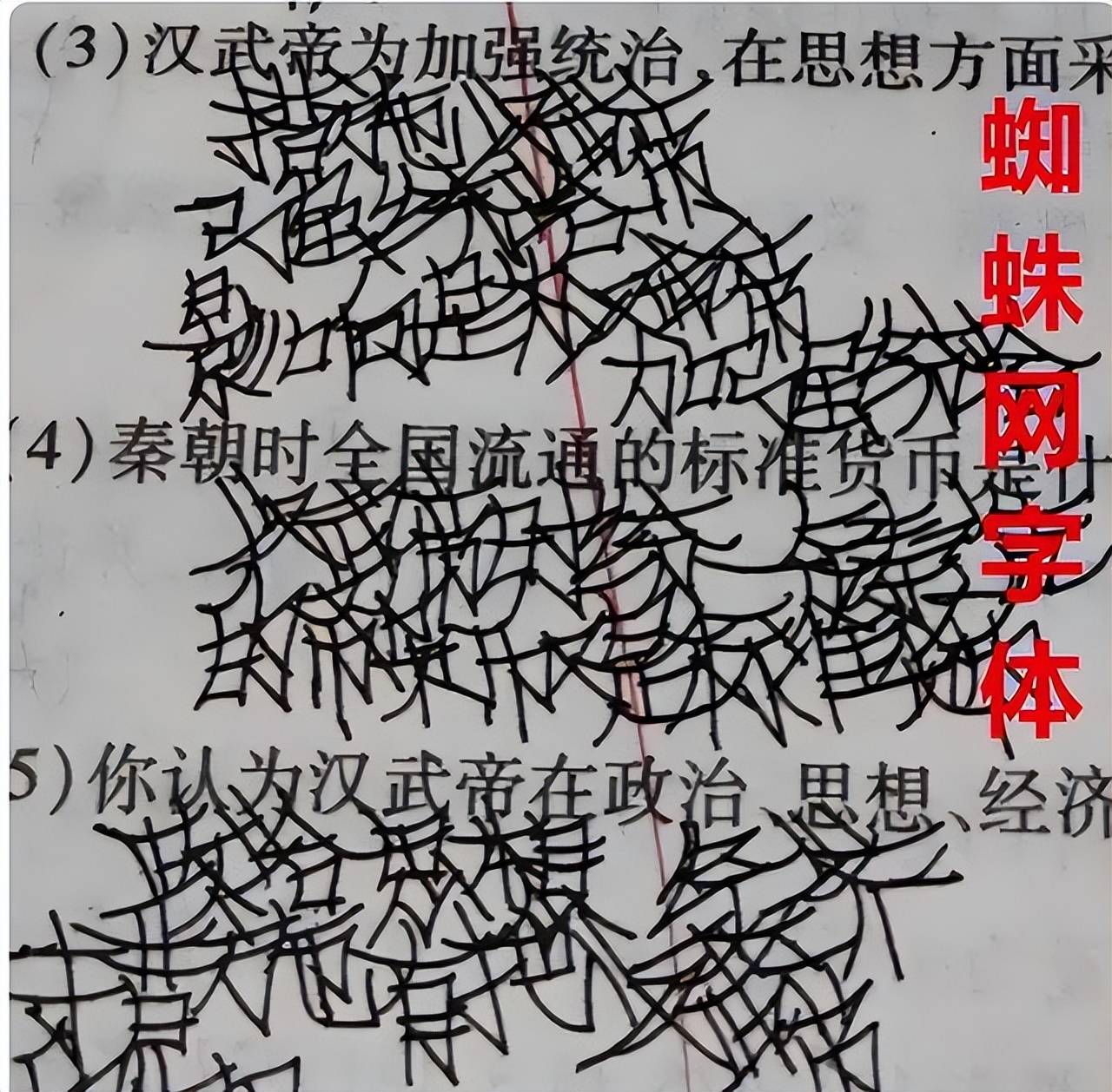 汤圆字体"走红,圆润饱满没有棱角,让阅卷老师爱不释手_因为_答卷_答案