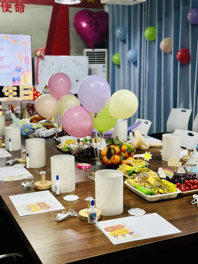 共筑和谐团队——海南新视线人力集团2024年季度员工生日会成功举办