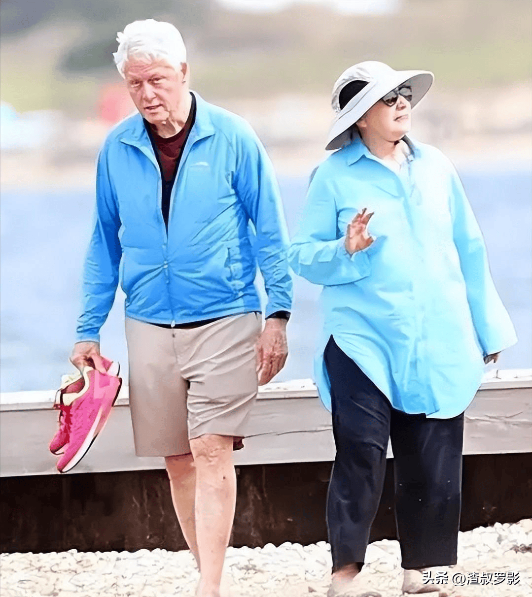 拉链门事件女主50岁风韵犹存如玉女克林顿77岁满脸沧桑