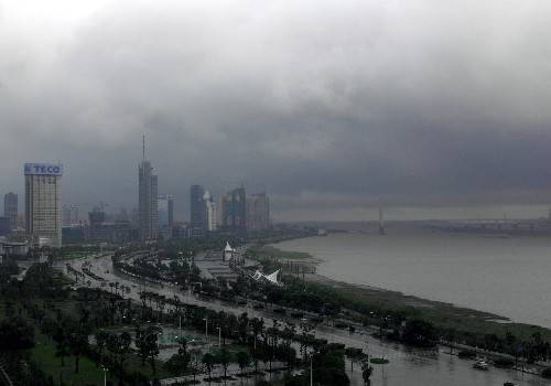 南昌大雨图片