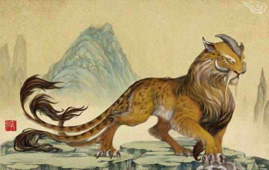 山海经著名的七大上古珍兽九尾狐兆祥瑞比不上应龙呼风唤雨