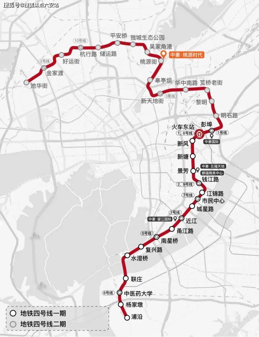 杭州18号地铁线路图图片