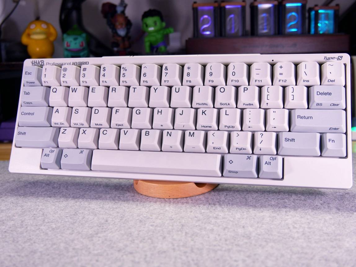 码字的手感归宿hhkbhybridtypes无线双模静电容键盘