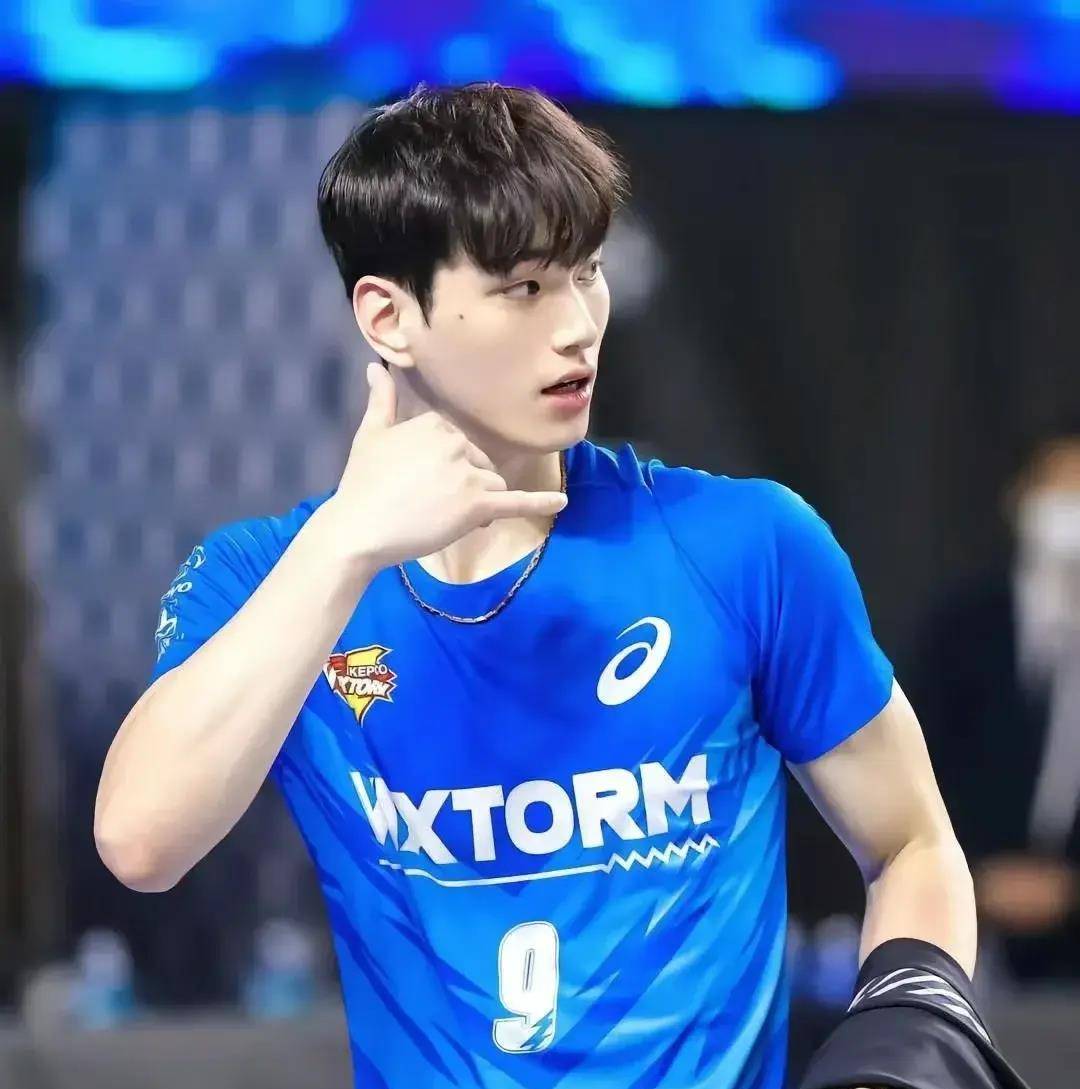 国外排球运动员:林盛进阳光帅气迷人十足,有着小金秀贤之称!