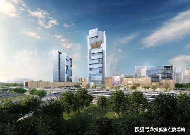 效果图根据规划:未来x101-01地块整个项目将聚合超15万㎡总部办公,7万