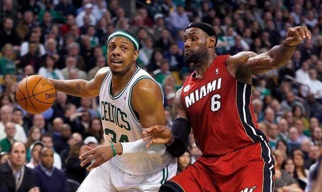 原创保罗皮尔斯詹姆斯应该在迈阿密热火队赢得34个总冠军