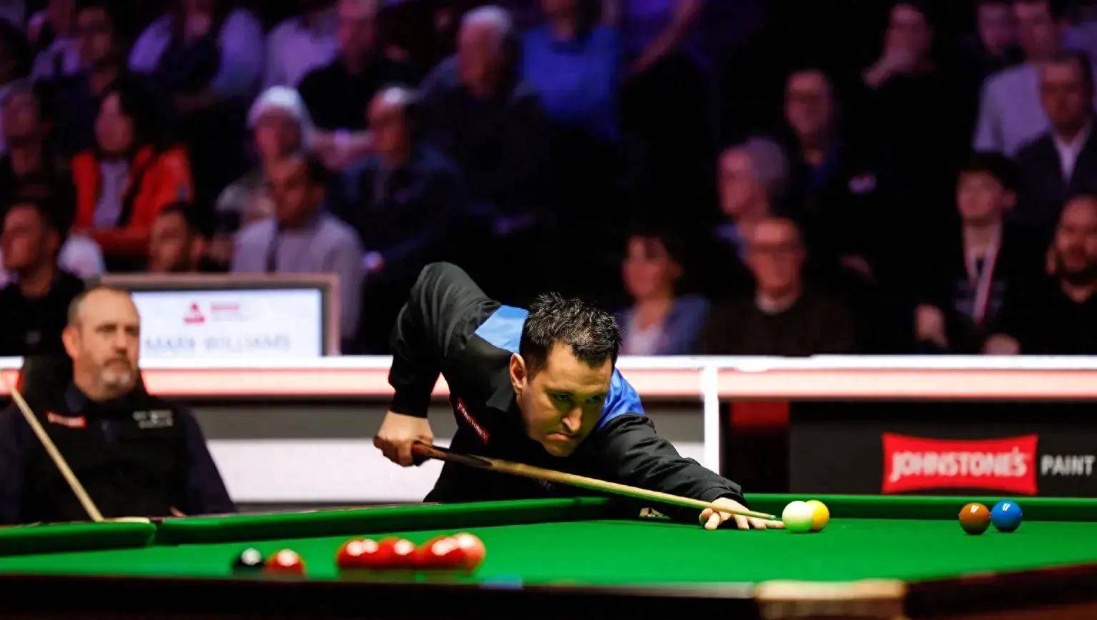 巡回锦标赛半场战塞尔比落后加里威尔逊马克威廉姆斯险些迟到