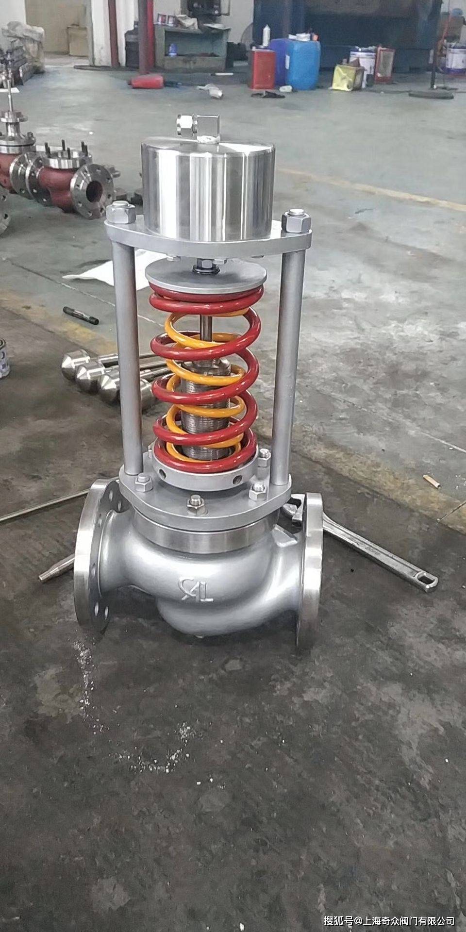 压力调节阀在石化管道应用