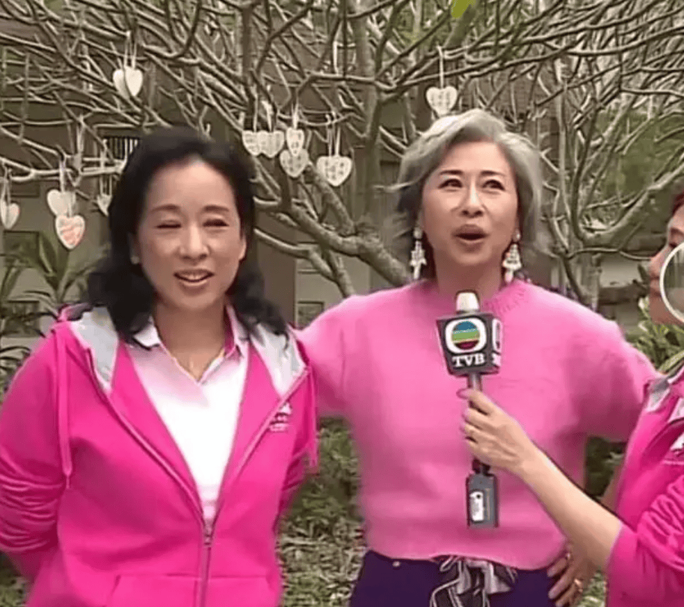 65岁朱玲玲同框62岁叶倩文,一个黑发却暮气沉沉,一个白发精神矍铄