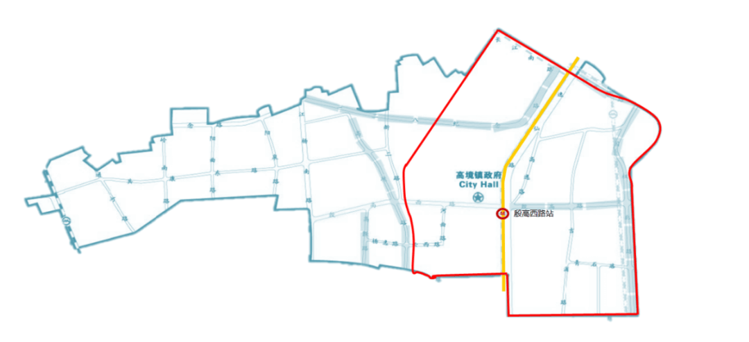 宝山区高境镇地图图片