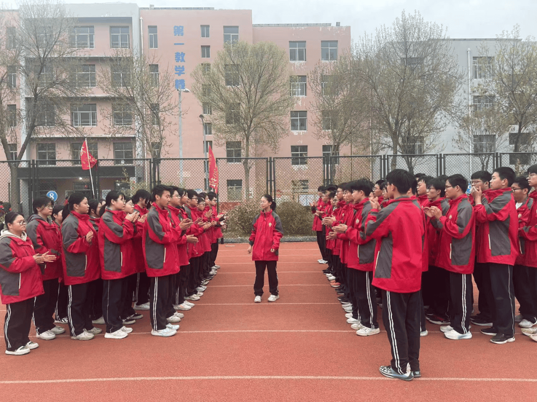 衡水郑口中学激情澎湃的跑操晨会,知学激情在乎点滴 耕耘分秒勤造辉煌