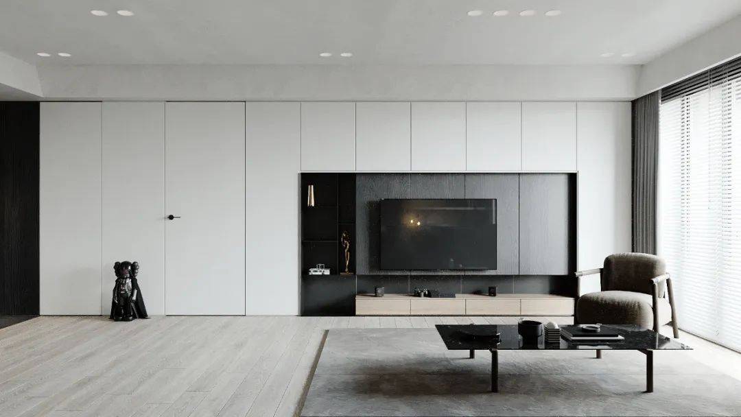 53个瞬间提升客厅档次的电视背景墙案例