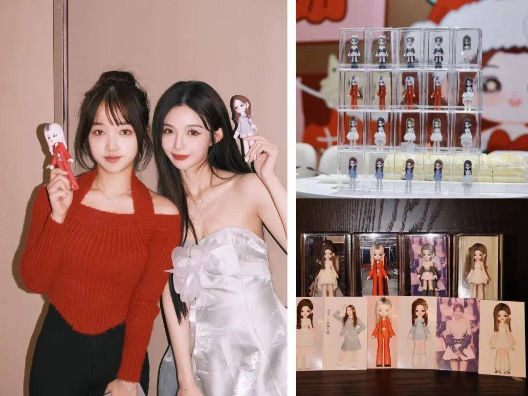 例如,我们最近与snh48的徐阳玉琢合作制作了她的q版