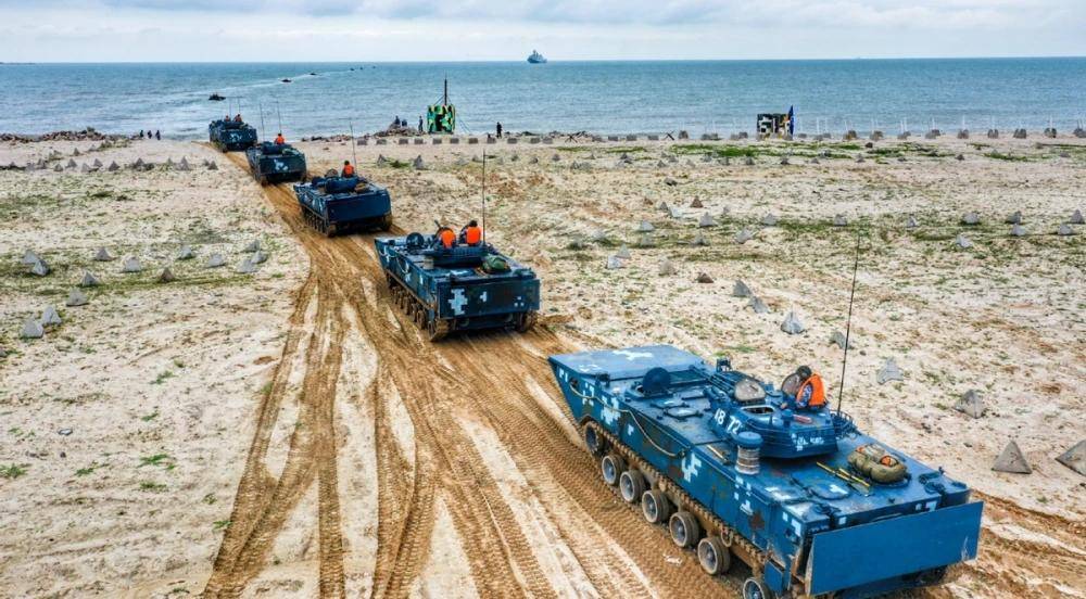 原创首波次5万兵力海军陆战队进行扩编中国跨海登陆能力有保证