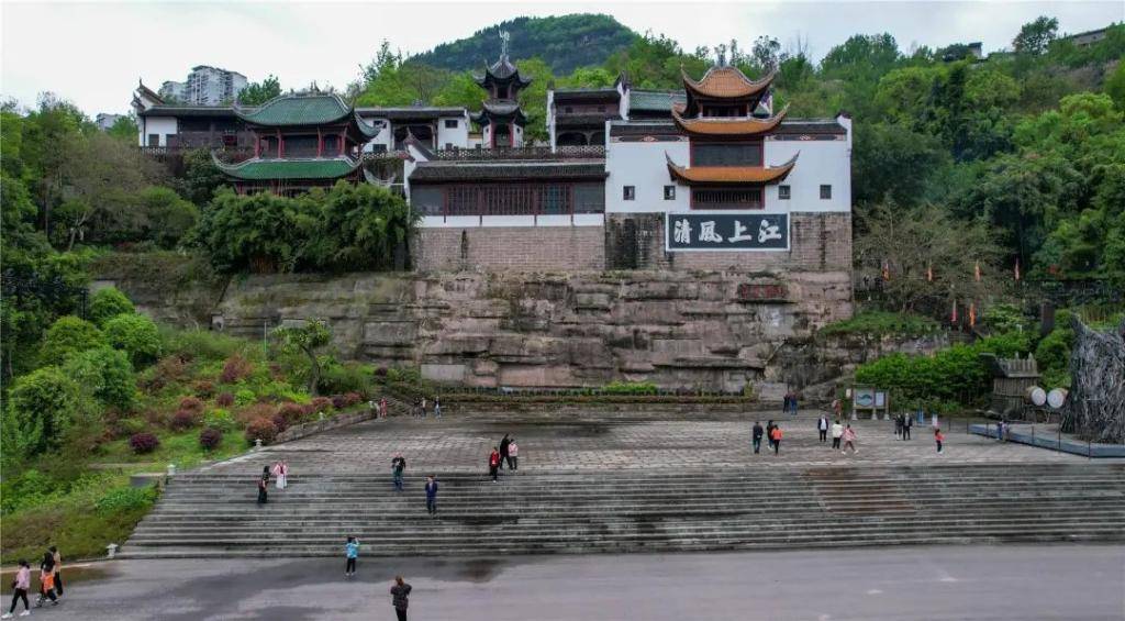 长江三峡黄金旅游带张飞庙 感受三国文化魅力