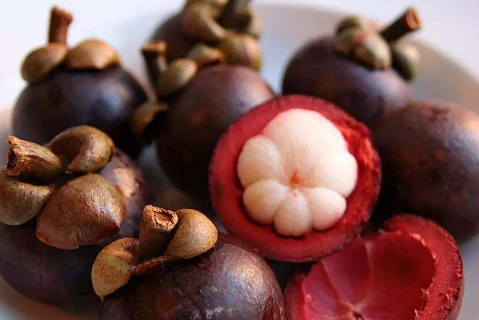 山竹酸甜惹人爱山竹果肉包裹的硬芯能吃吗山竹白吃了