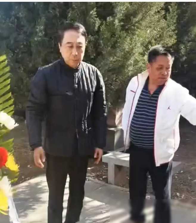 原创陈大愚携子扫墓遭路人拍照打扰反应体现修养被赞