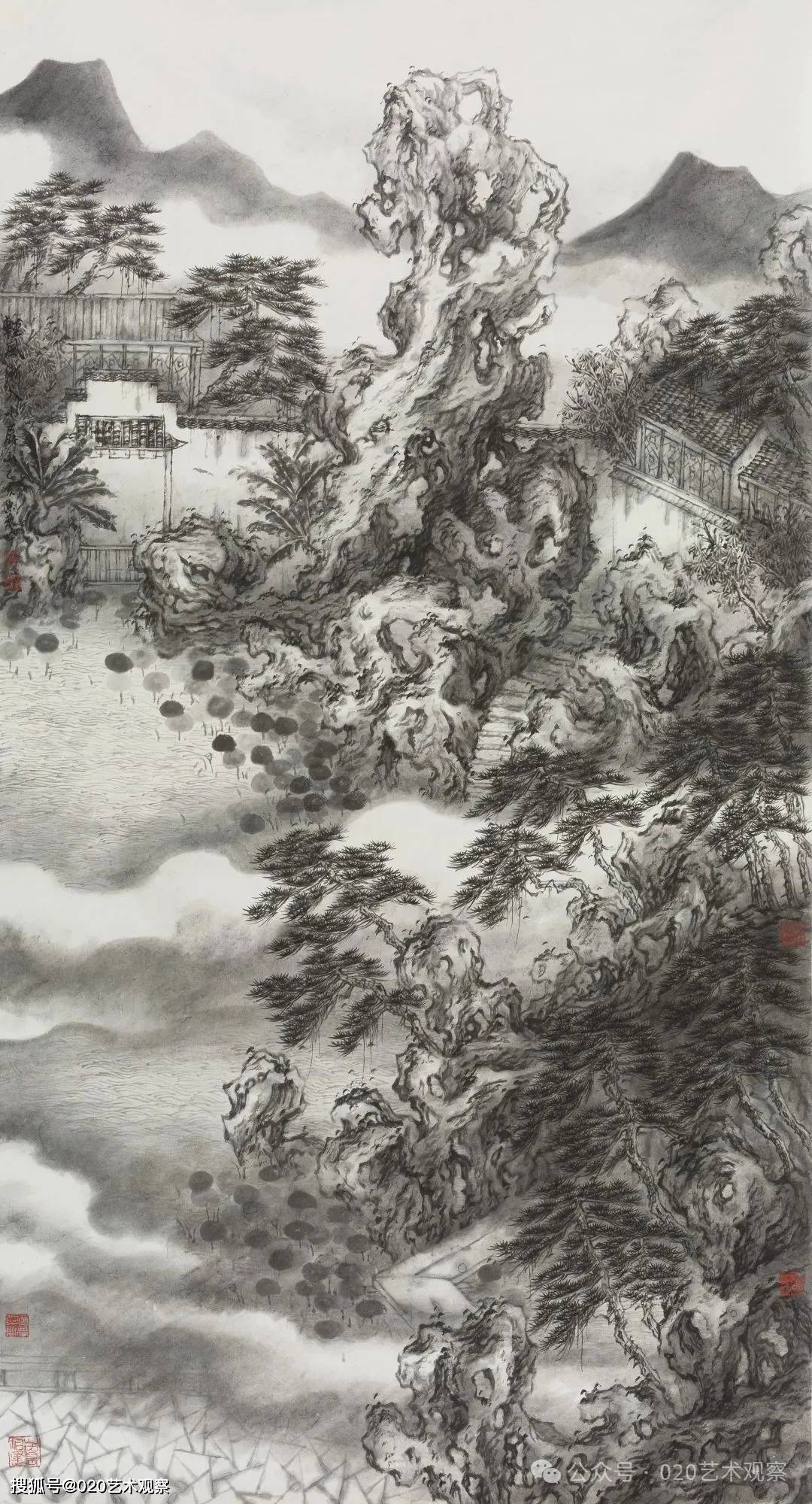 林泉高致 都市书房61青年山水画家作品邀请展在深圳青年美术馆展出