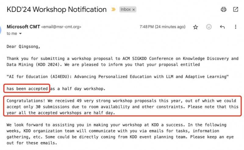 松鼠ai入选ai顶会acmsigkdd国际知识发现与数据挖掘大会