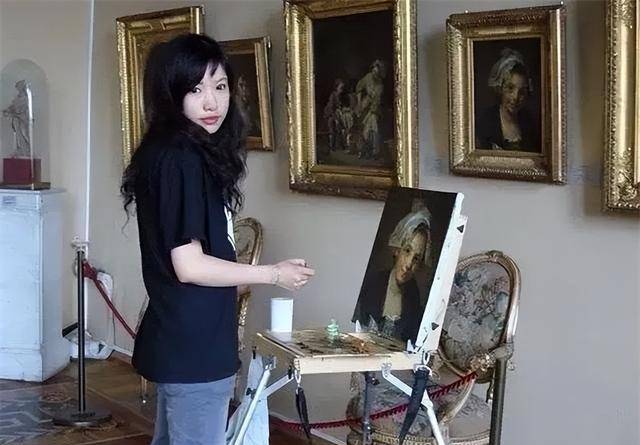 86年美女,卖画挣1250万,比冷军还多520万,年纪轻轻为啥这么牛_米巧铭