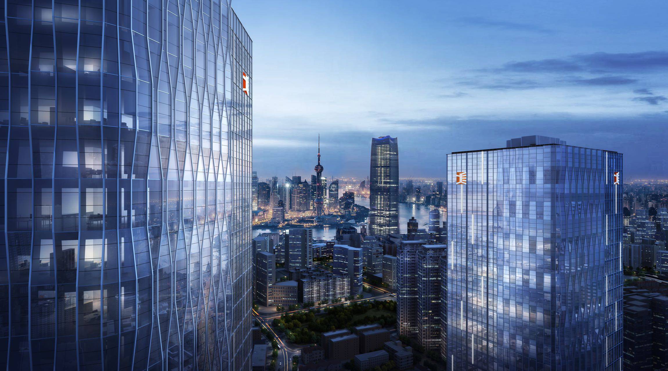 上海虹口地铁上盖办公楼上海虹口中垠广场中垠广场上海中垠广场