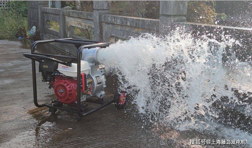 应急抢险高扬程汽油机水泵