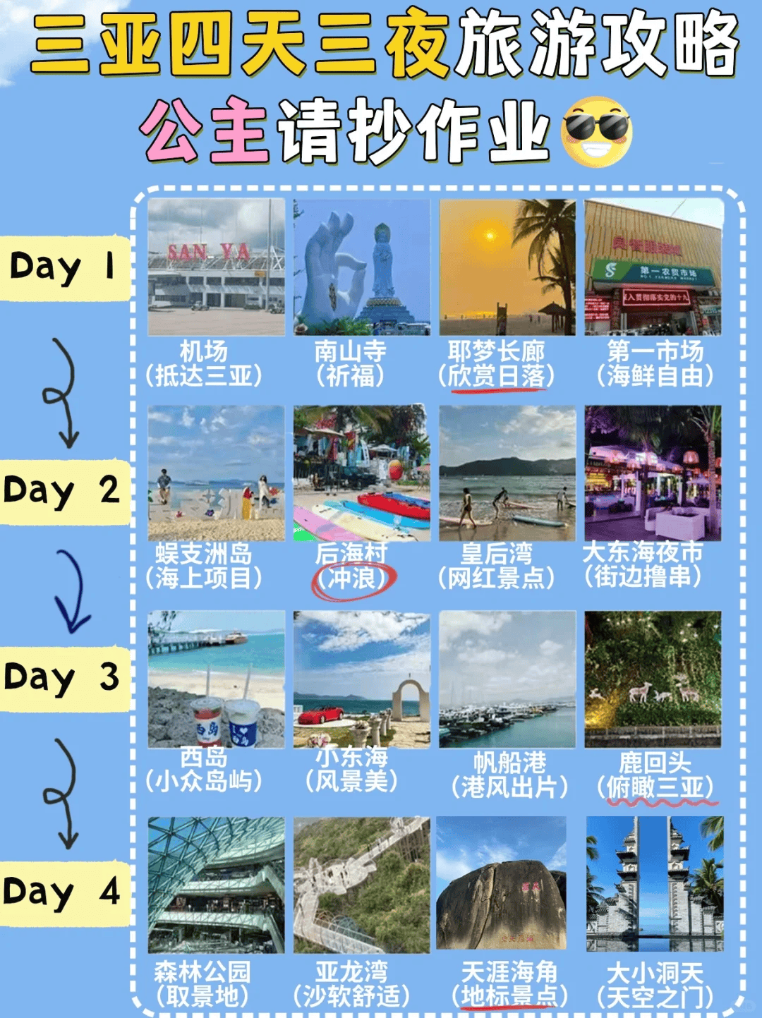 海南清水湾跟团旅游玩几天合适三亚小东海4日跟团游线路攻略