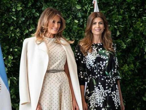 阿根廷第一夫人自带光环,大气优雅,不愧为第一夫人_伊万卡_气质_容貌