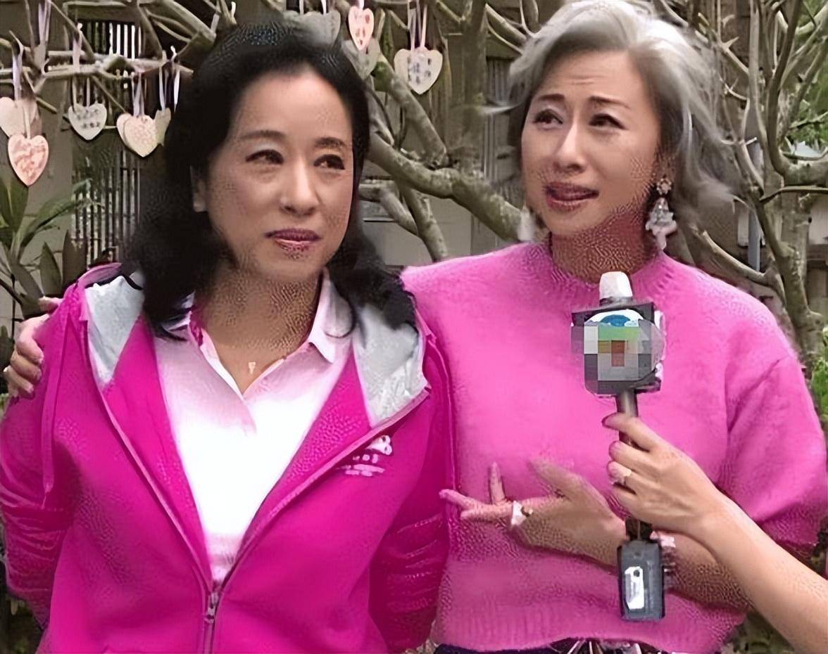 65岁朱玲玲和62岁叶倩文同框我见到了美人优雅老去的魅力