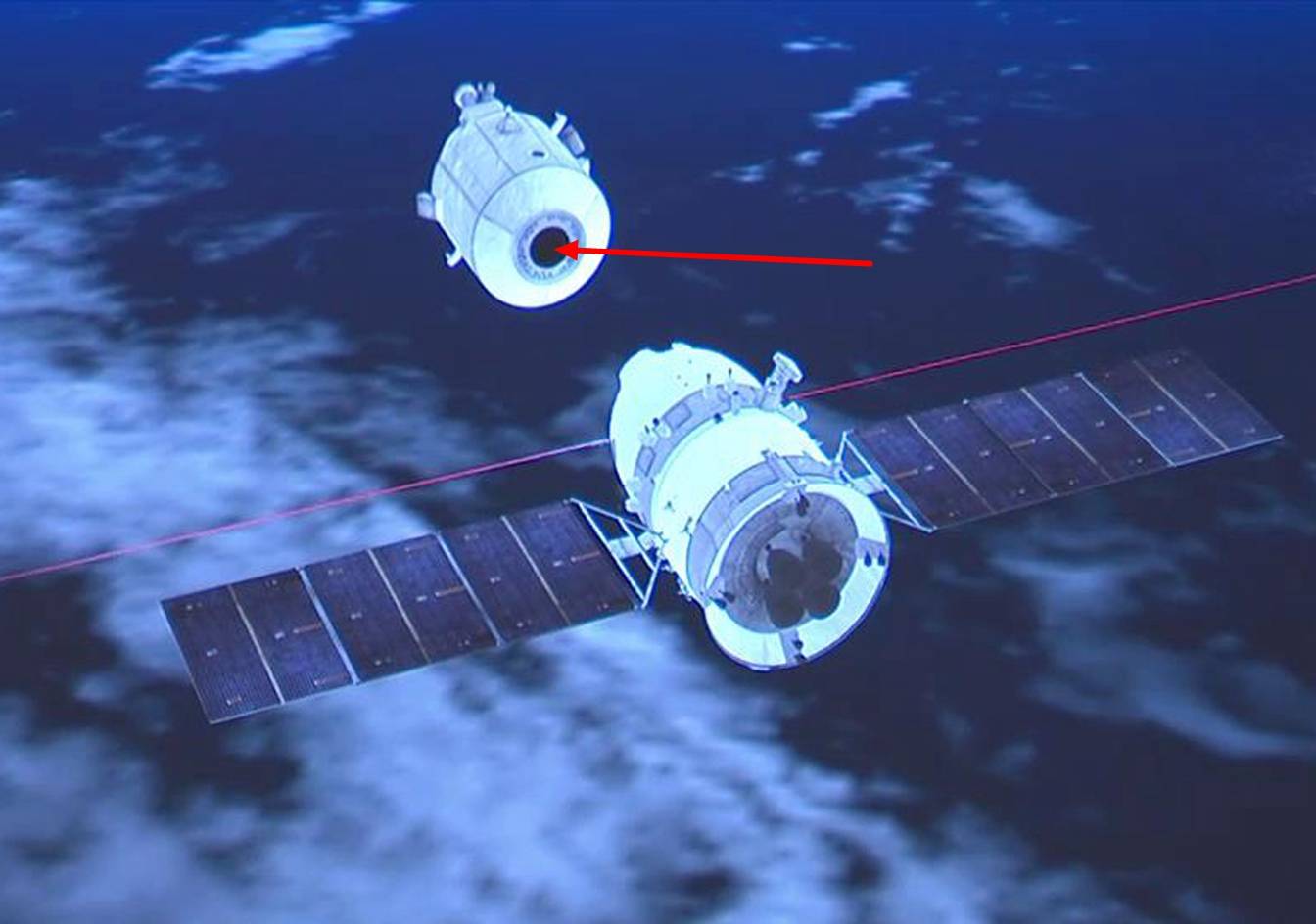 原创速度23马赫神舟15飞船舱体从天而降砸向洛杉矶点亮北美夜空