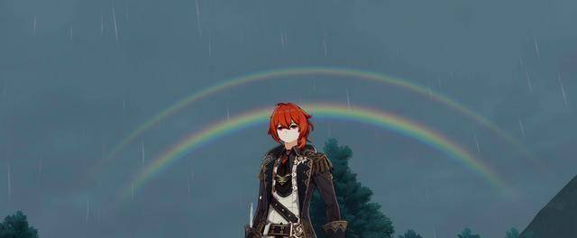 暴雨裹挟着泪水,伴随着烈火,迪卢克亲手杀死了陷入邪眼的噩梦的父亲