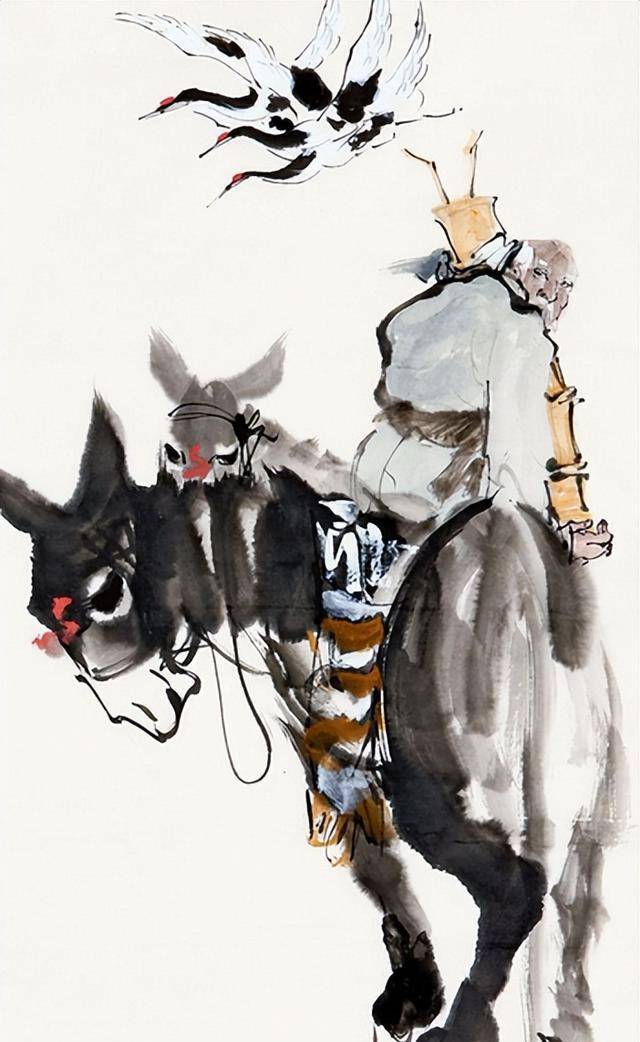 原创张果老为什么一定要倒着骑驴民间的这几种说法太神奇了