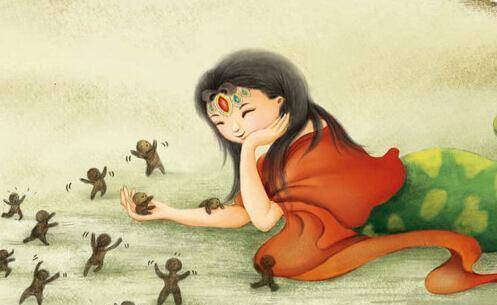 女娲上古神话中我们的人类之母创世女神为何她是人首蛇身