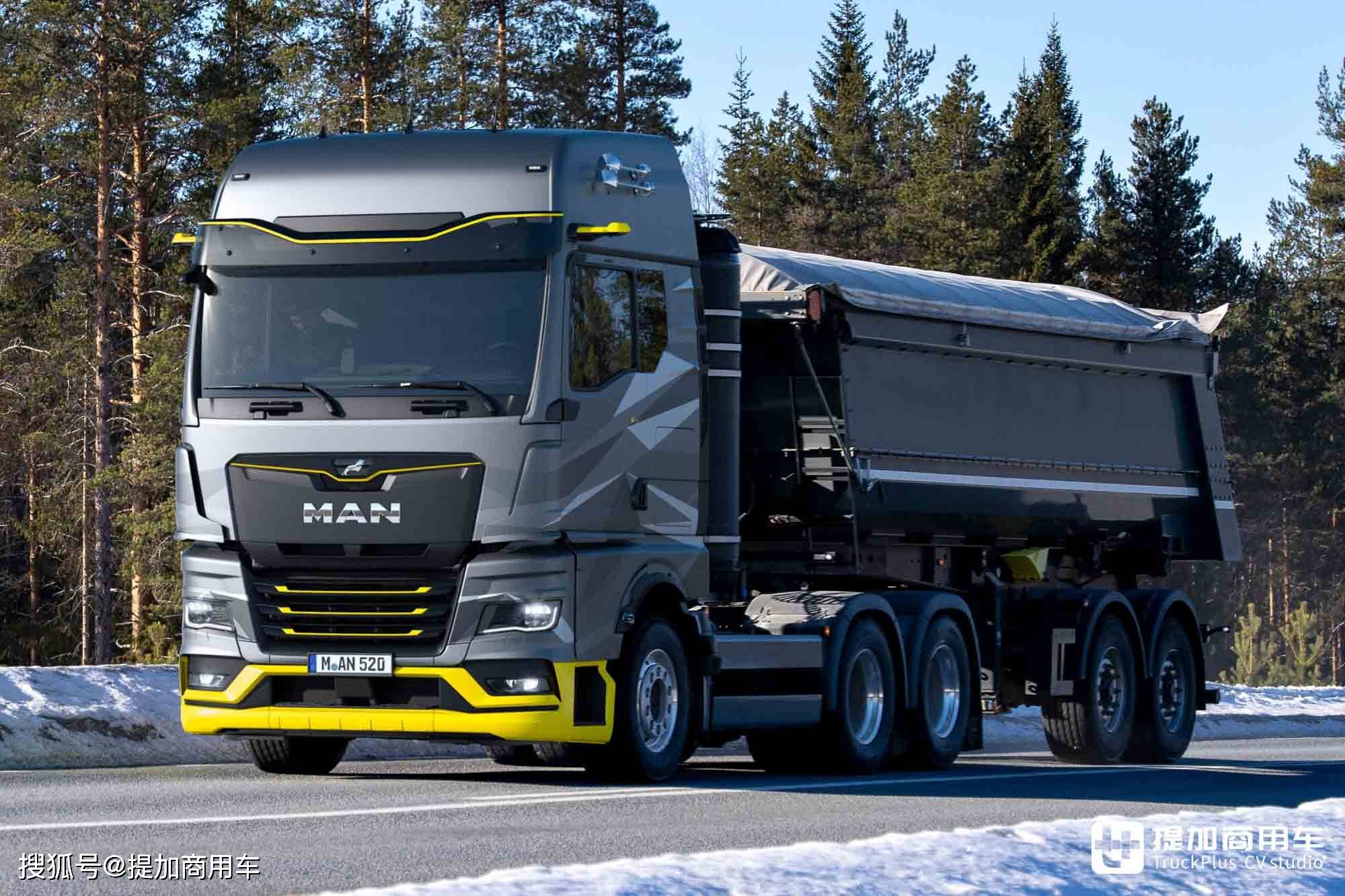 欧洲首次!曼恩htx氢内燃机卡车正式上市,这才是新能源卡车未来