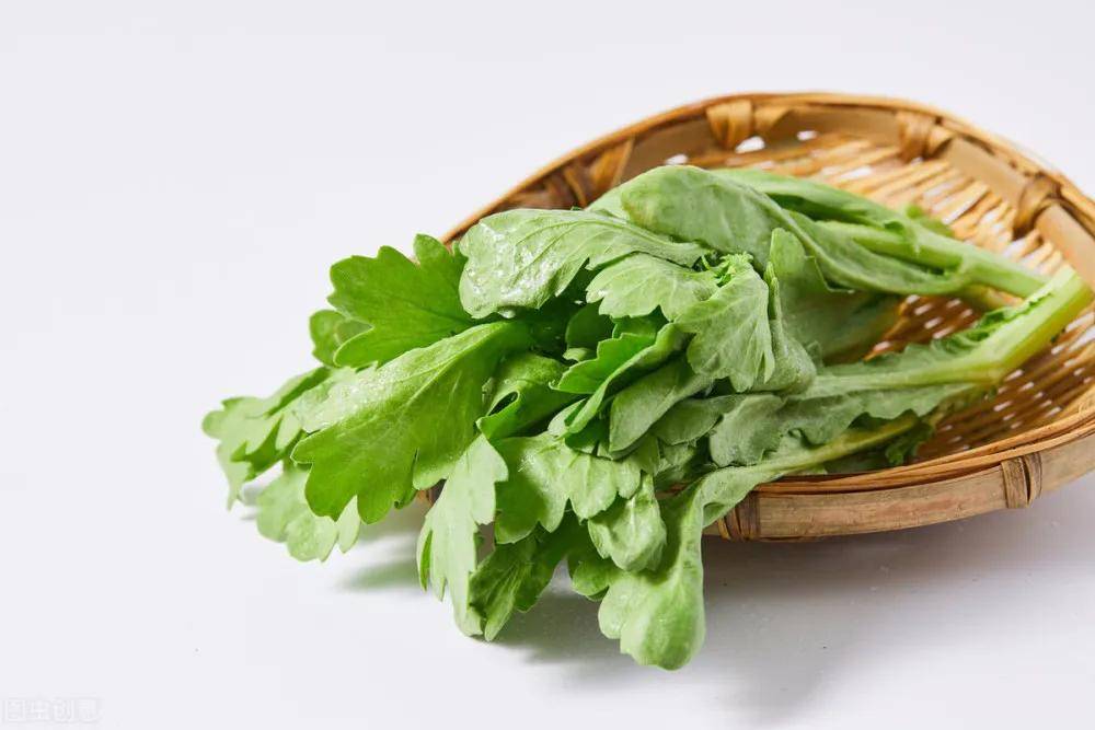 原创买茼蒿菜要分清圆叶和尖叶差别不小买错茼蒿不香嫩