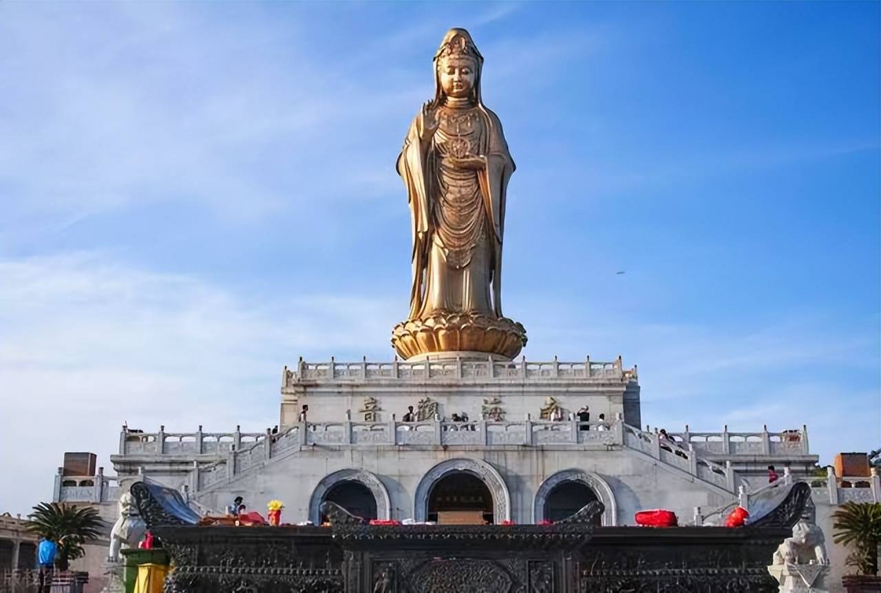 普陀山皇家寺庙图片