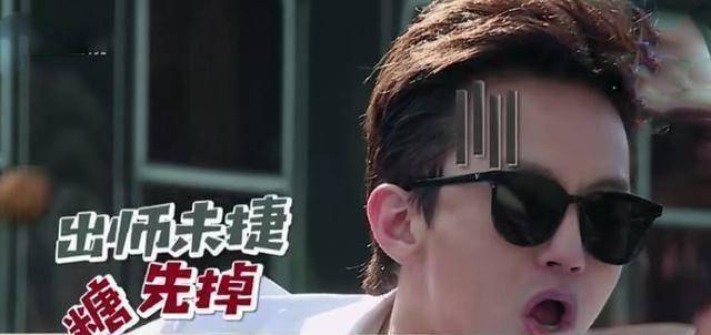 虽然如此,邓超为了小美女搭档第一个挑战吃糖.