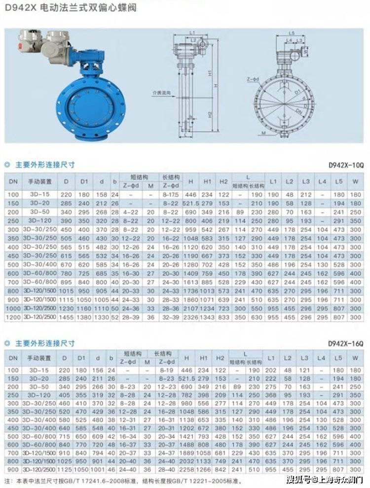 电动蝶阀d942x