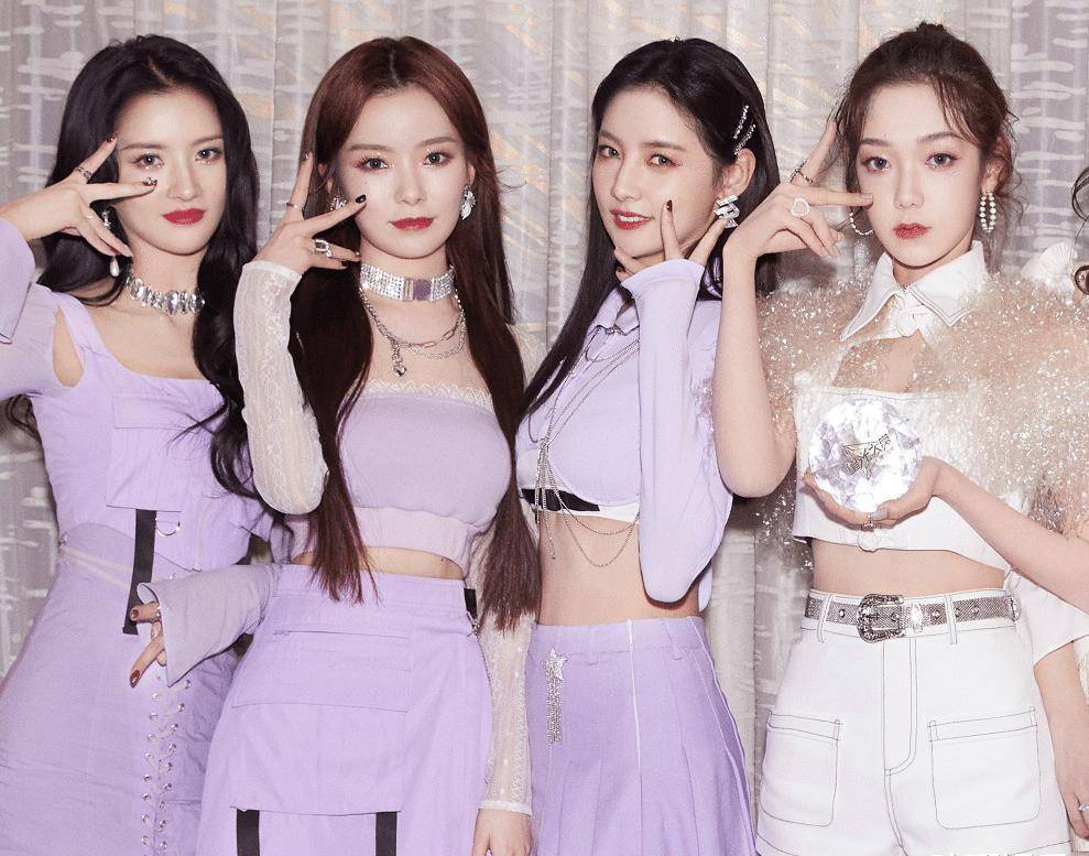 原创硬糖少女紫色大片陈卓璇赵粤比腰细结果nene才是最大赢家