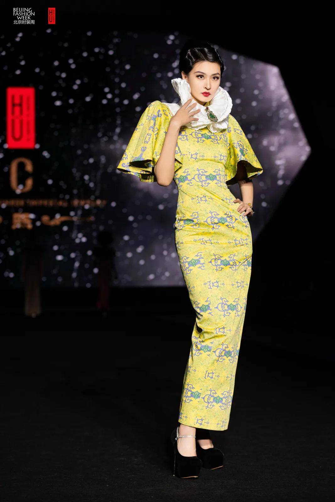 part 2-法式优雅|设计师胡社光新中式高定旗袍发布,旗袍入梦的优雅新