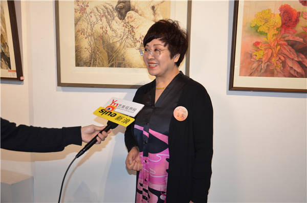 第七届"春之韵·中国女画家精品展"在国中美术馆成功开幕_北京市_艺术