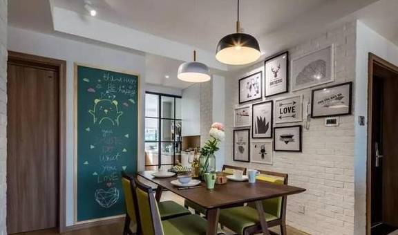 原创105㎡北欧日式混搭装修原木色自然美